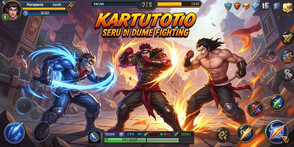 Tampilan gameplay KARTUTOTO yang menarik dan penuh aksi.