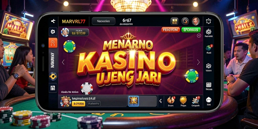 Screenshot menunjukkan gameplay mendebarkan dan grafis tajam dari MARVRL77.