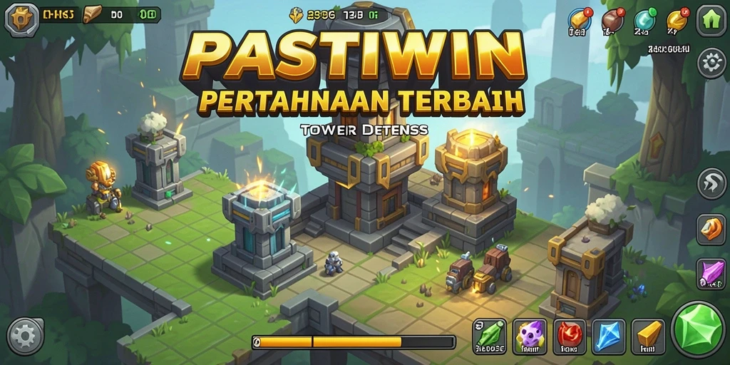 Tampilan estetis dari gameplay PASTIWIN yang mendebarkan.