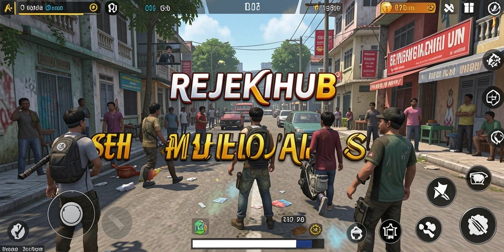 Gameplay REJEKIHUB menampilkan simulasi kehidupan yang mendebarkan.
