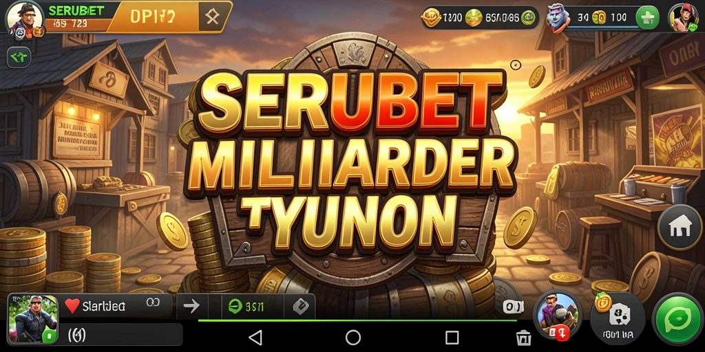 Screenshot SERUBET menampilkan gameplay Tycoon yang menarik.