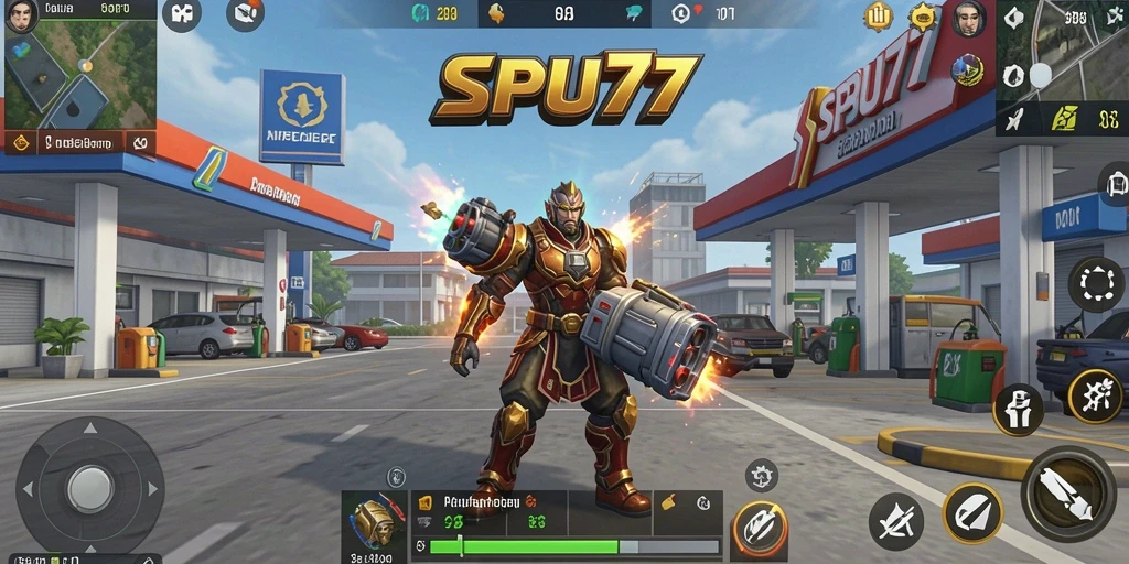 Gameplay seru SPBU77 dalam dunia MMORPG yang memukau.