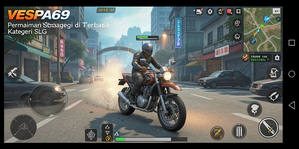 Gameplay seru dan strategi mendalam dalam VESPA69.